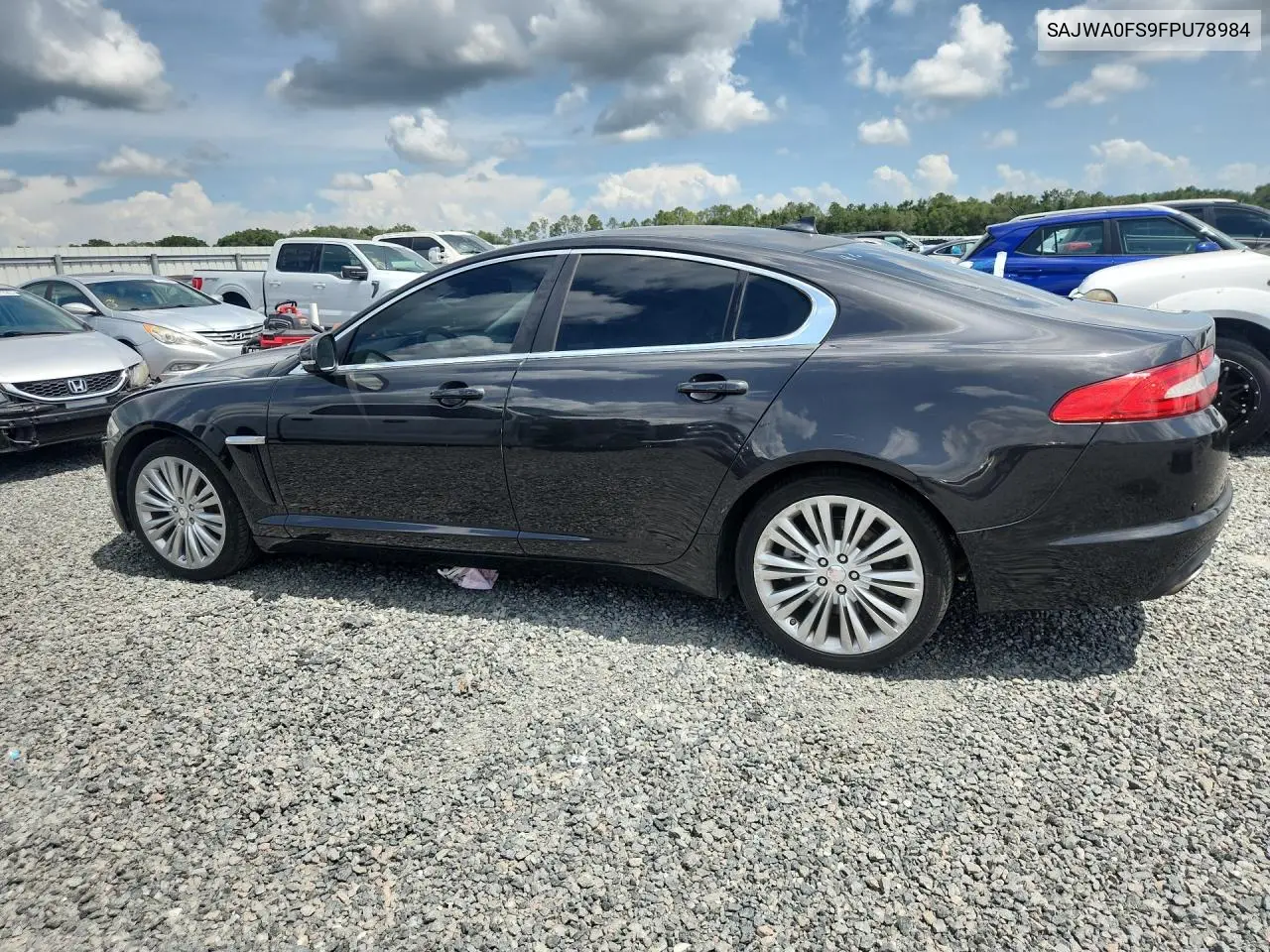2015 Jaguar Xf 2.0T Premium VIN: SAJWA0FS9FPU78984 Lot: 58362016