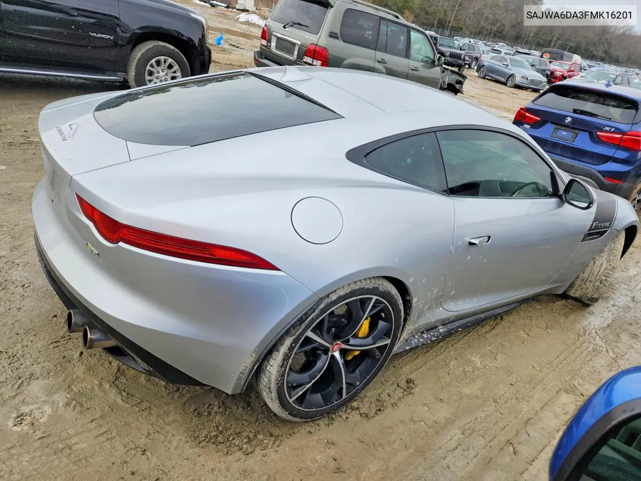 2015 Jaguar F-Type R VIN: SAJWA6DA3FMK16201 Lot: 78808195