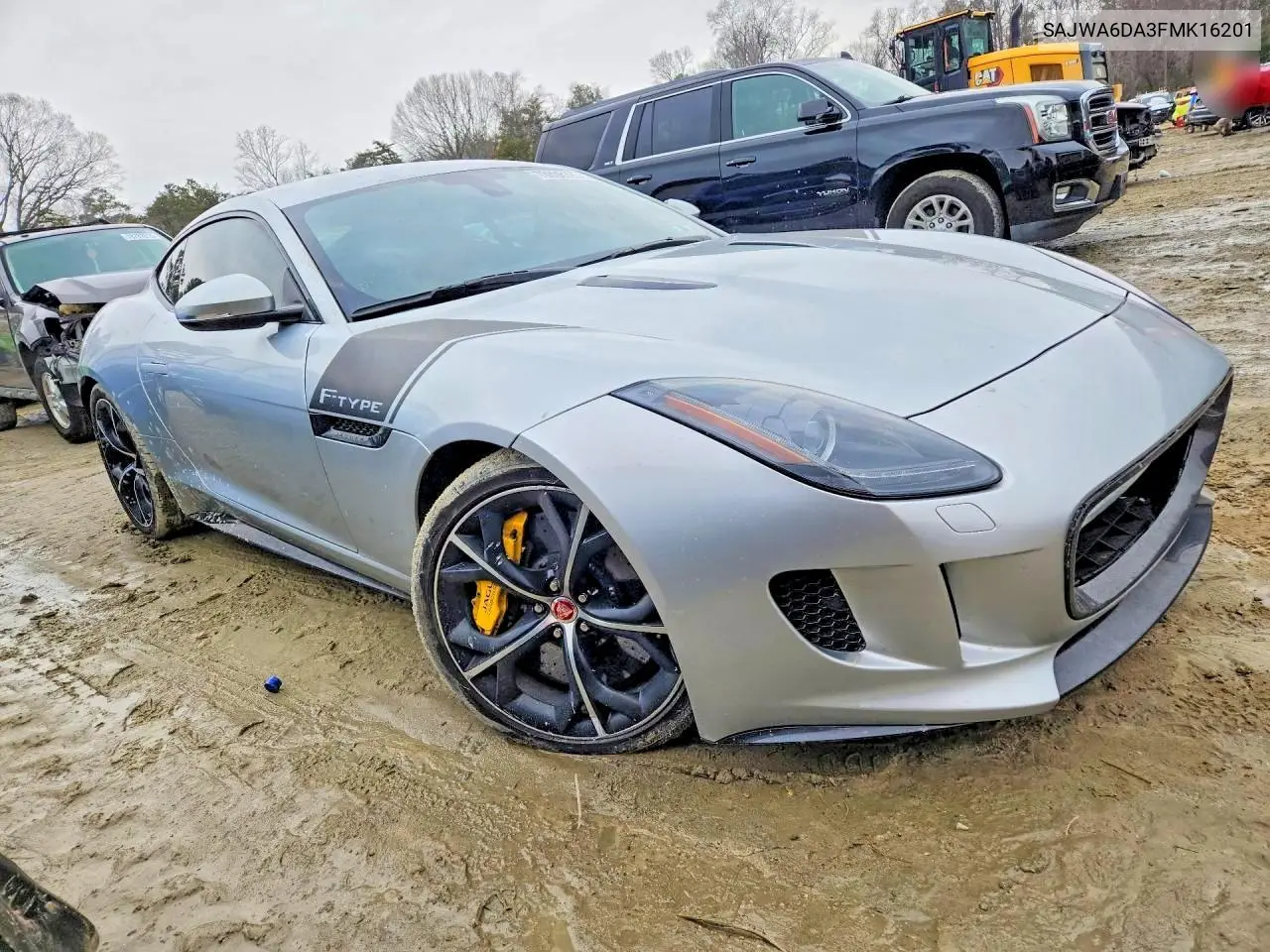 2015 Jaguar F-Type R VIN: SAJWA6DA3FMK16201 Lot: 78808195