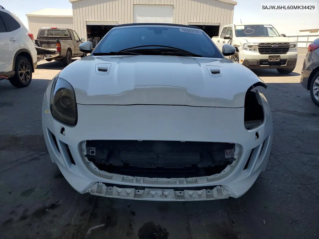 2016 Jaguar F-Type VIN: SAJWJ6HL6GMK34429 Lot: 56662236