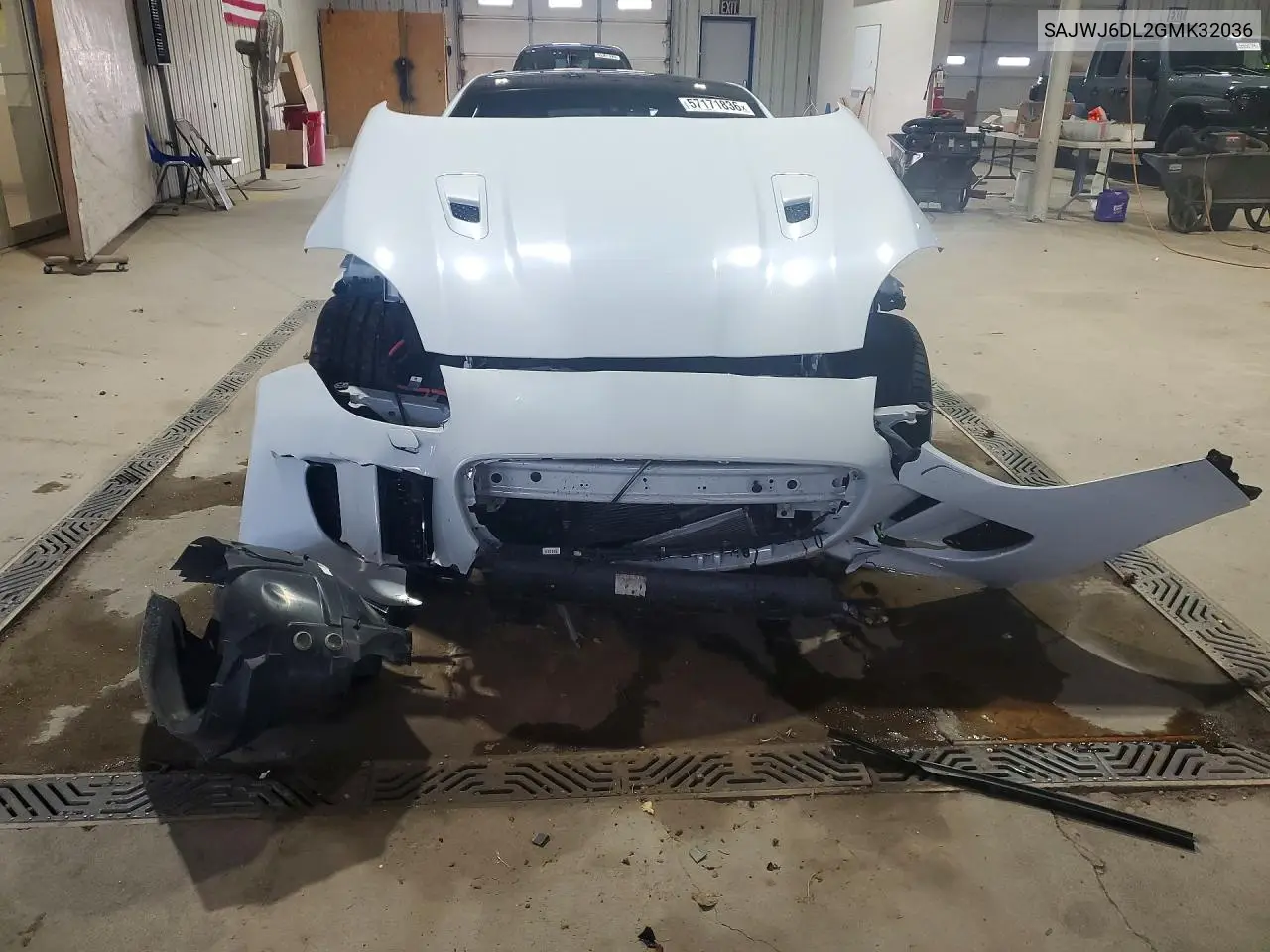 2016 Jaguar F-Type R VIN: SAJWJ6DL2GMK32036 Lot: 57171836