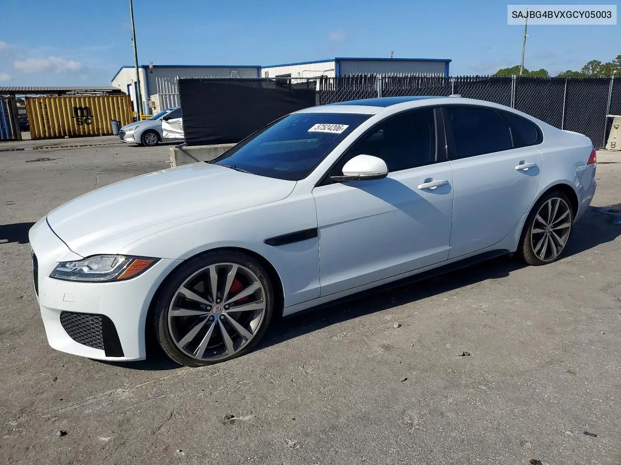 2016 Jaguar Xf S VIN: SAJBG4BVXGCY05003 Lot: 57524206
