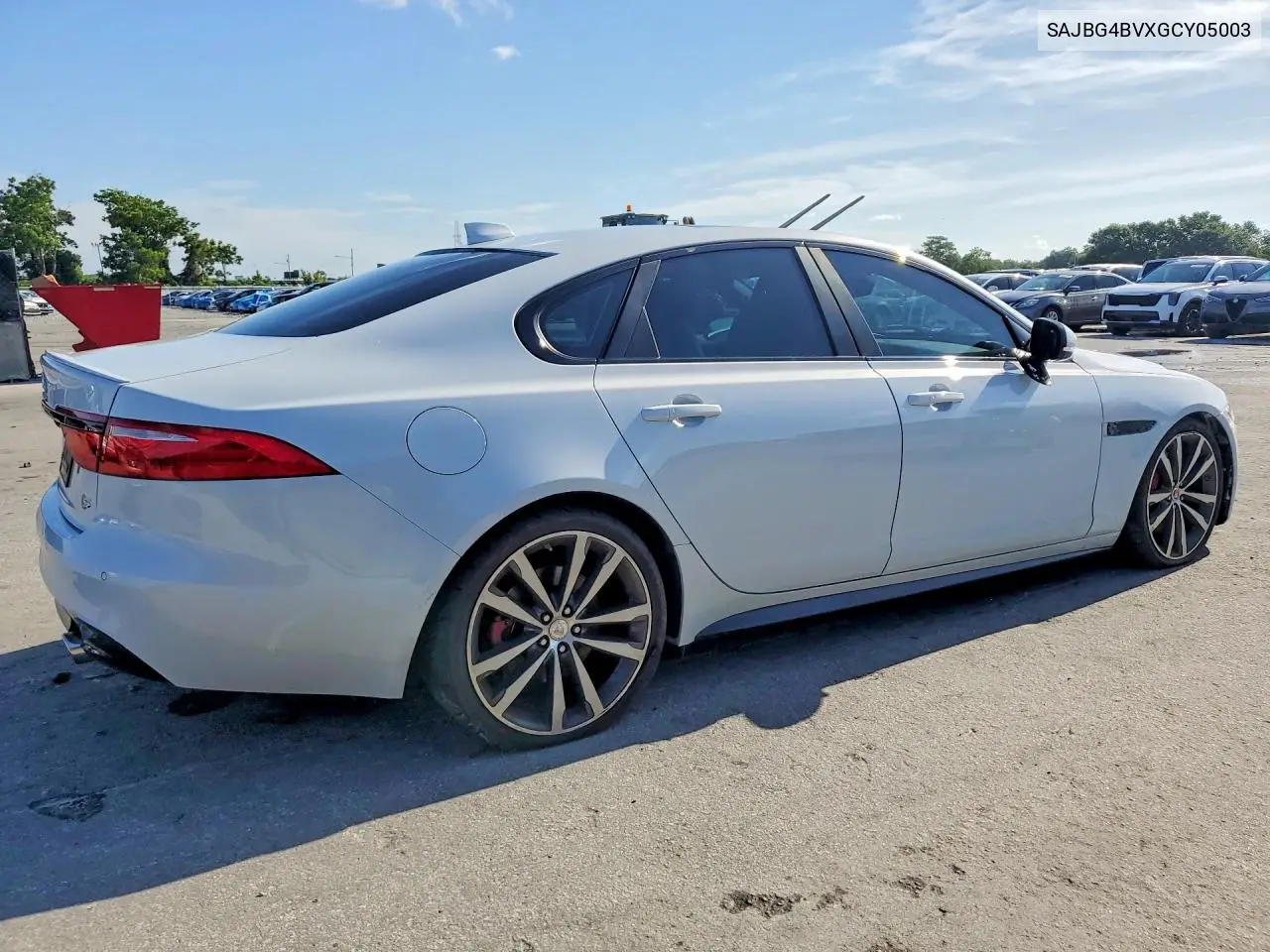 2016 Jaguar Xf S VIN: SAJBG4BVXGCY05003 Lot: 57524206