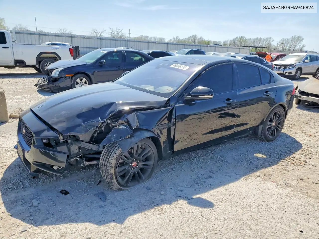 2017 Jaguar Xe Prestige VIN: SAJAE4BG9HA946824 Lot: 49036136
