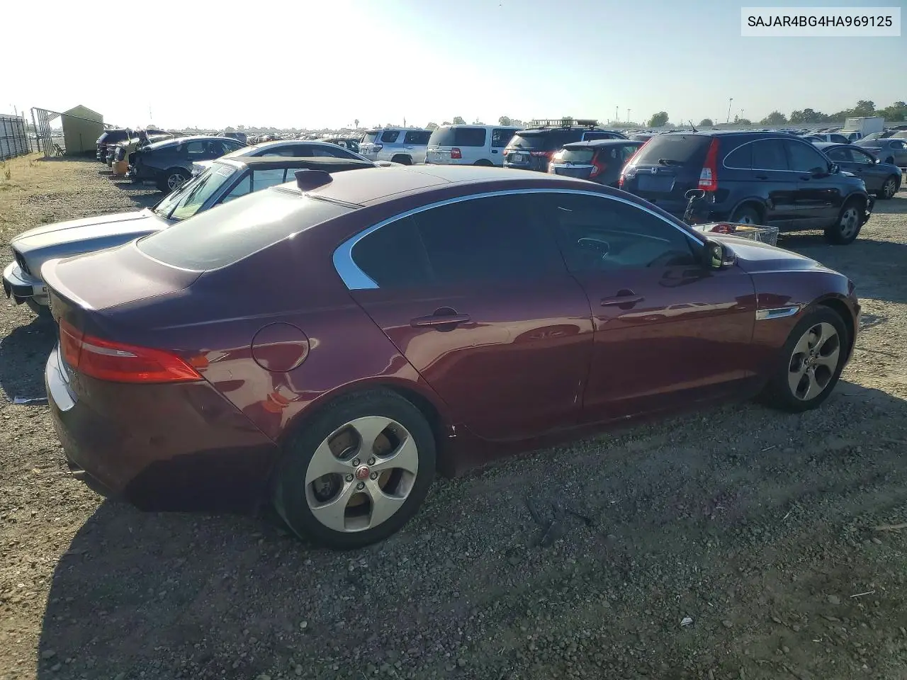 2017 Jaguar Xe VIN: SAJAR4BG4HA969125 Lot: 51537276