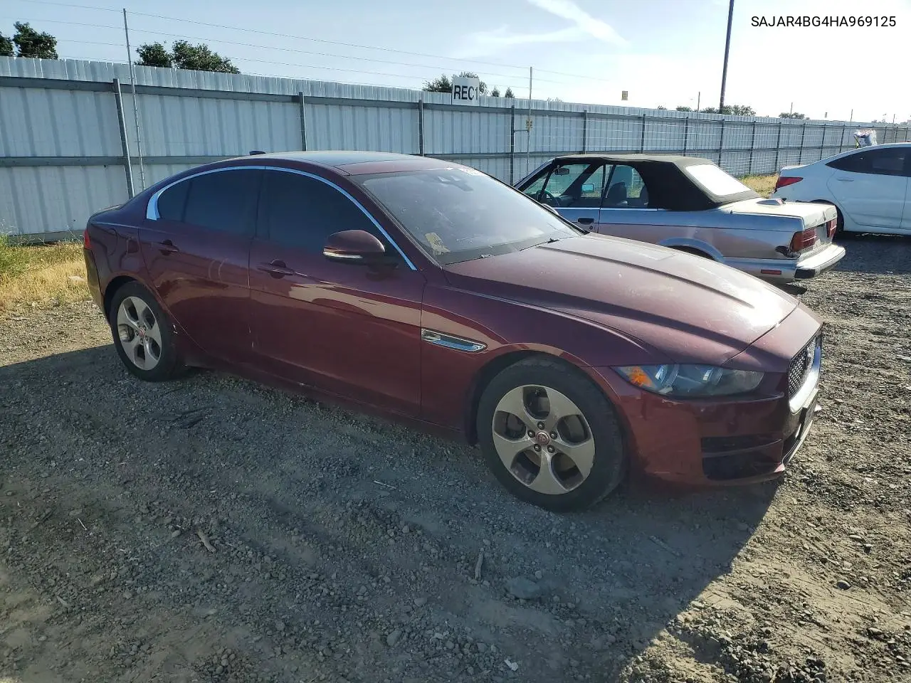 2017 Jaguar Xe VIN: SAJAR4BG4HA969125 Lot: 51537276