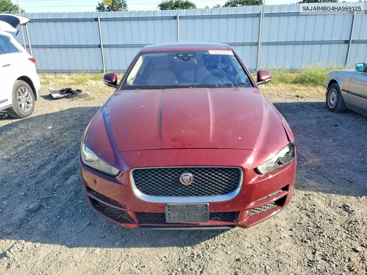 2017 Jaguar Xe VIN: SAJAR4BG4HA969125 Lot: 51537276