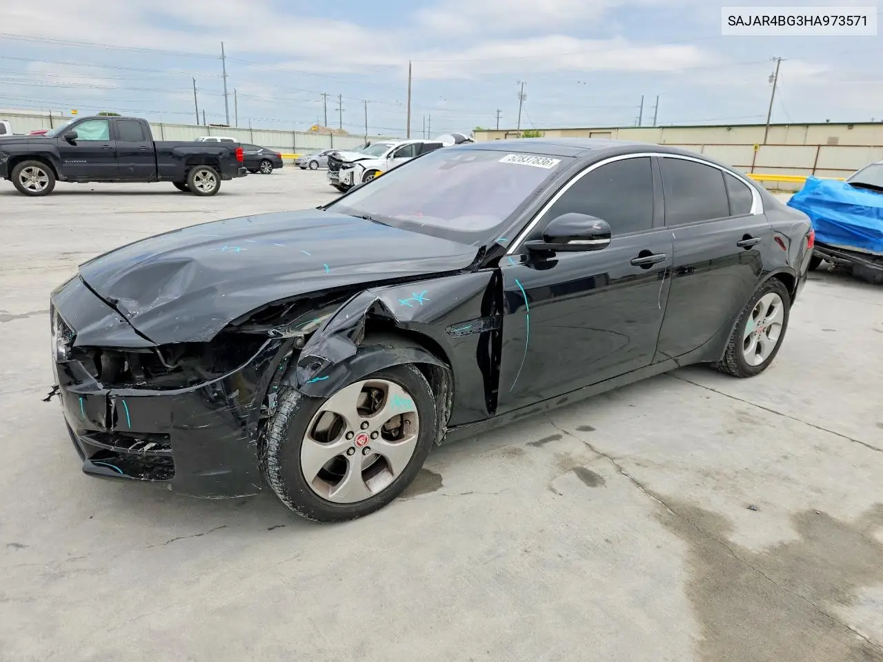 2017 Jaguar Xe VIN: SAJAR4BG3HA973571 Lot: 52837836