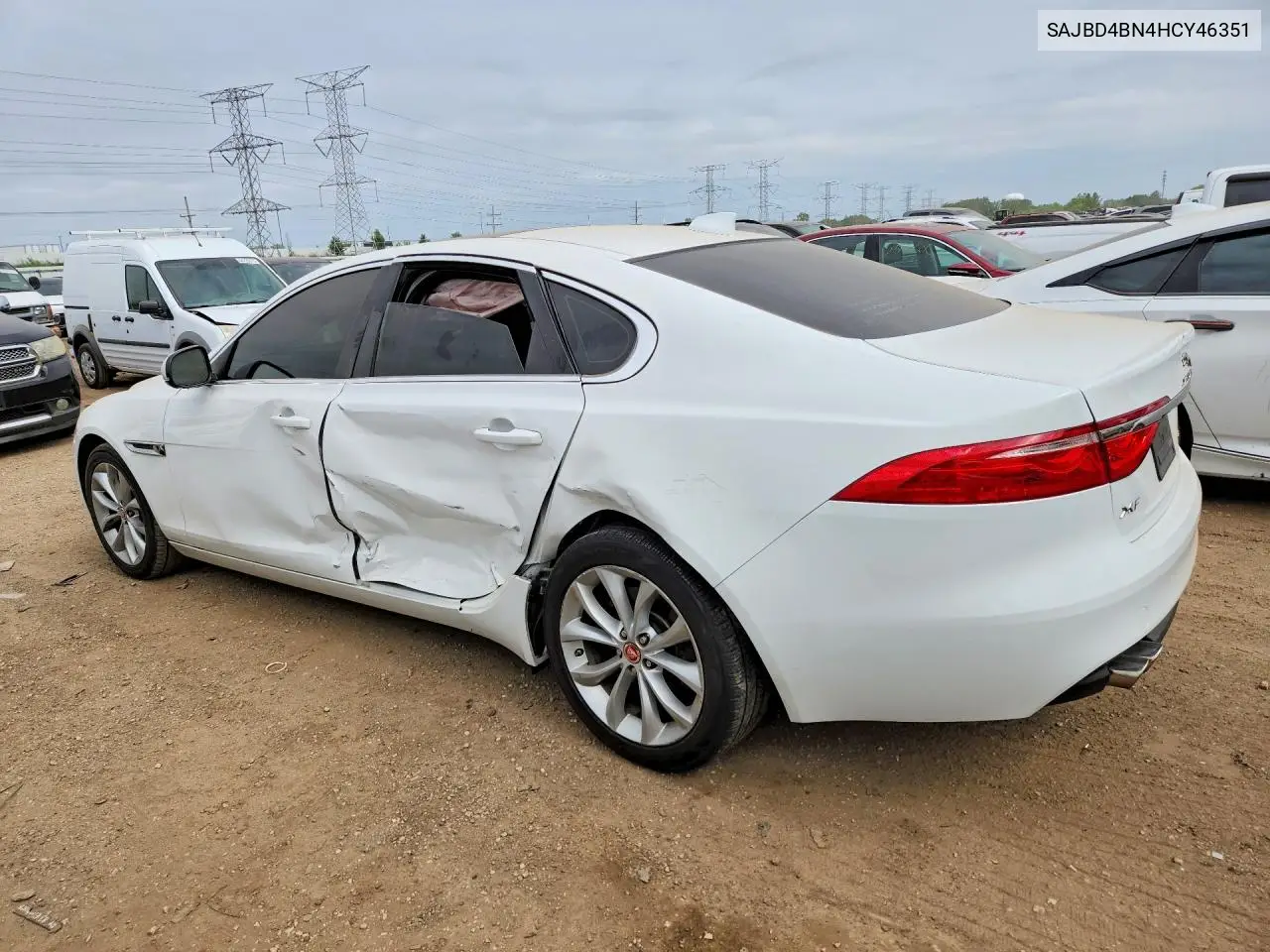2017 Jaguar Xf Premium VIN: SAJBD4BN4HCY46351 Lot: 53846456