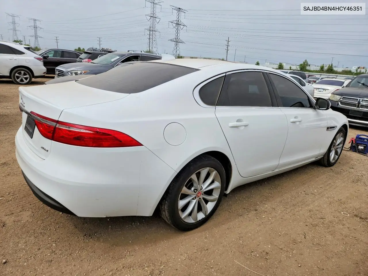 2017 Jaguar Xf Premium VIN: SAJBD4BN4HCY46351 Lot: 53846456