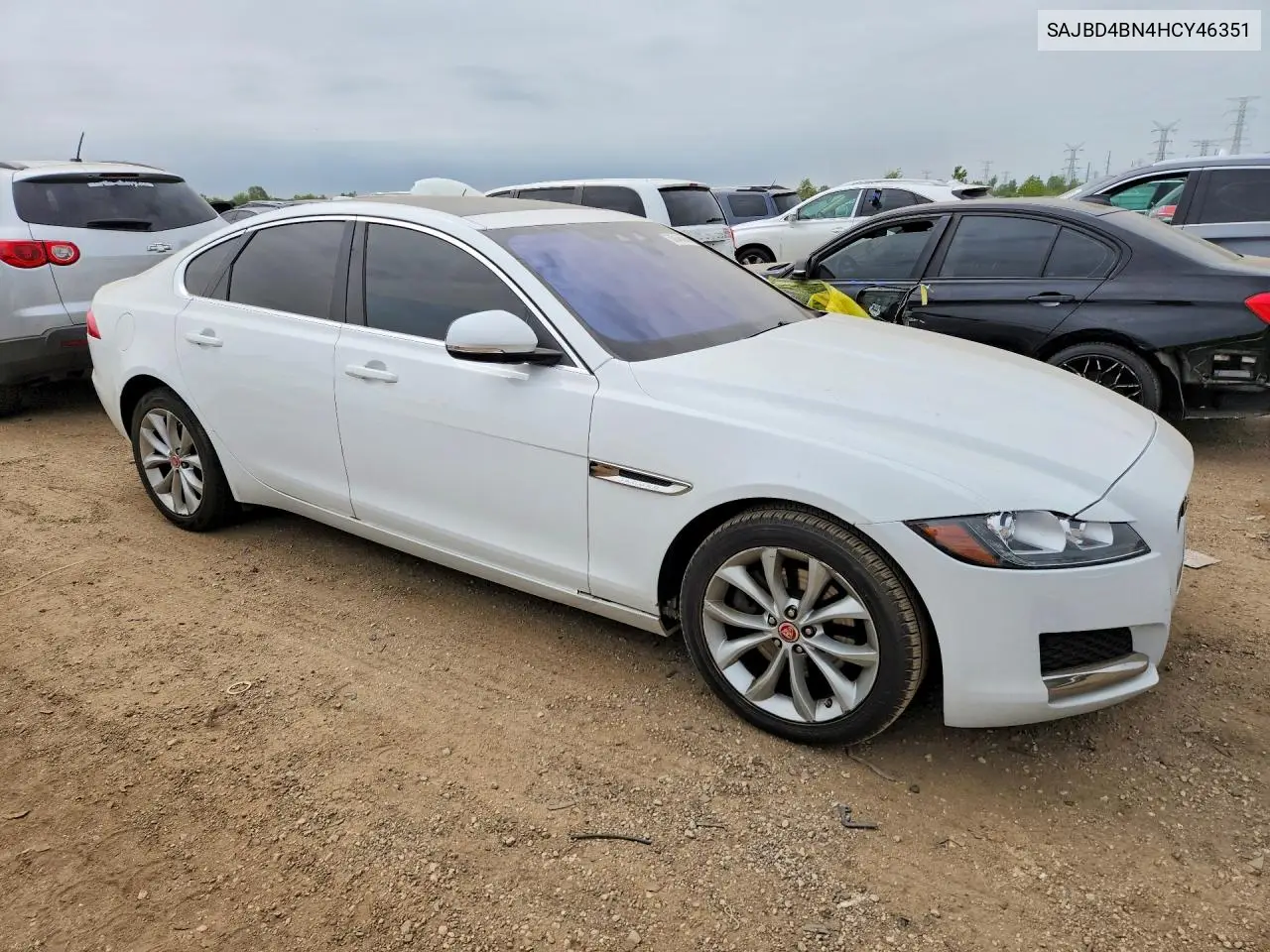 2017 Jaguar Xf Premium VIN: SAJBD4BN4HCY46351 Lot: 53846456