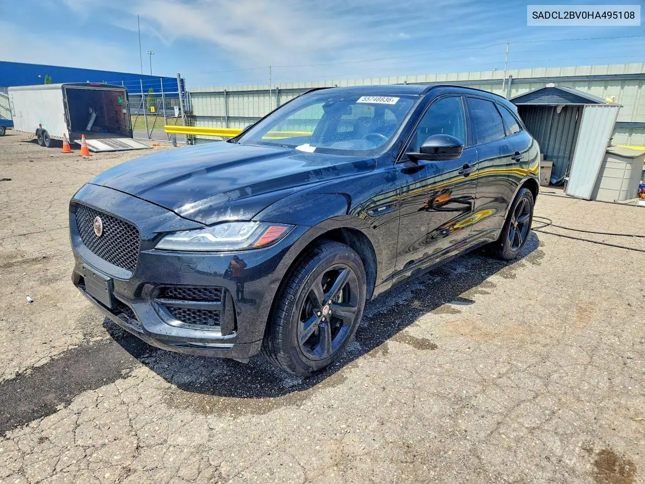 2017 Jaguar F-Pace R - Sport VIN: SADCL2BV0HA495108 Lot: 55748836