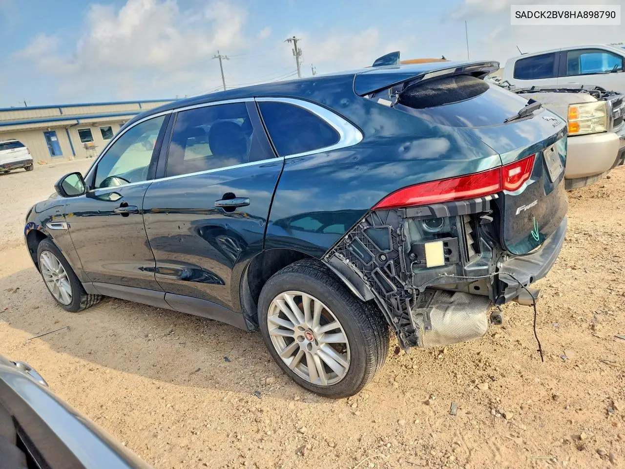 2017 Jaguar F-Pace Prestige VIN: SADCK2BV8HA898790 Lot: 55790516