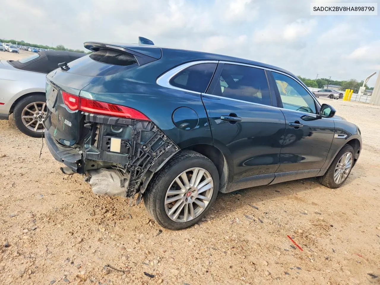2017 Jaguar F-Pace Prestige VIN: SADCK2BV8HA898790 Lot: 55790516