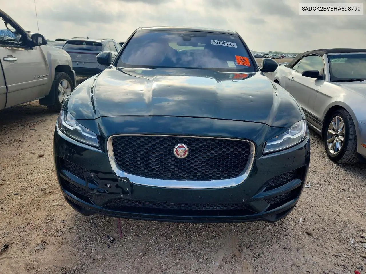 2017 Jaguar F-Pace Prestige VIN: SADCK2BV8HA898790 Lot: 55790516