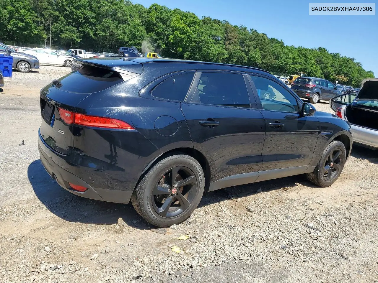 2017 Jaguar F-Pace Prestige VIN: SADCK2BVXHA497306 Lot: 55886776