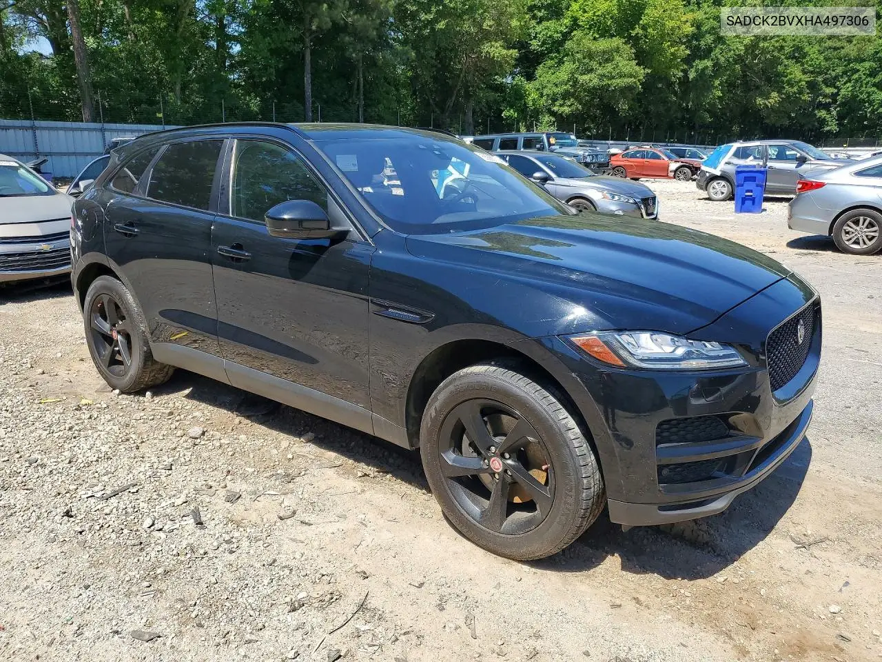 2017 Jaguar F-Pace Prestige VIN: SADCK2BVXHA497306 Lot: 55886776