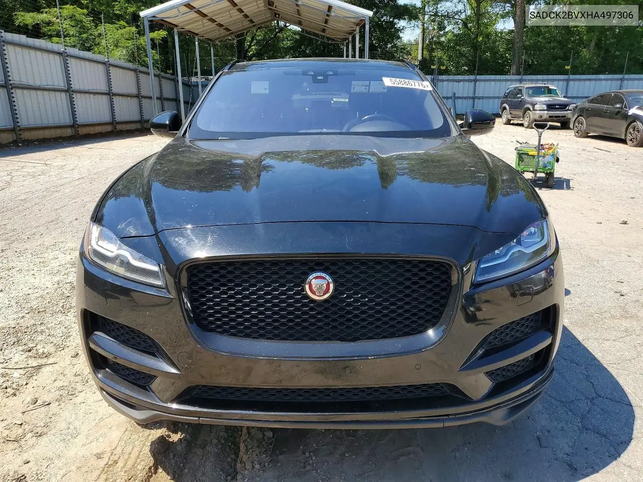 2017 Jaguar F-Pace Prestige VIN: SADCK2BVXHA497306 Lot: 55886776