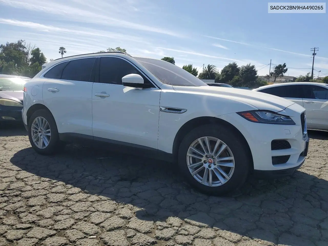 2017 Jaguar F-Pace Prestige VIN: SADCK2BN9HA490265 Lot: 55931546