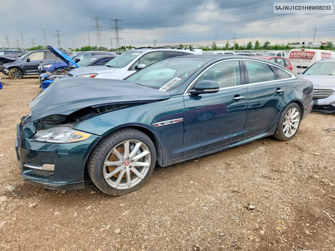 2017 Jaguar Xj VIN: SAJWJ1CD1H8W08233 Lot: 56260816