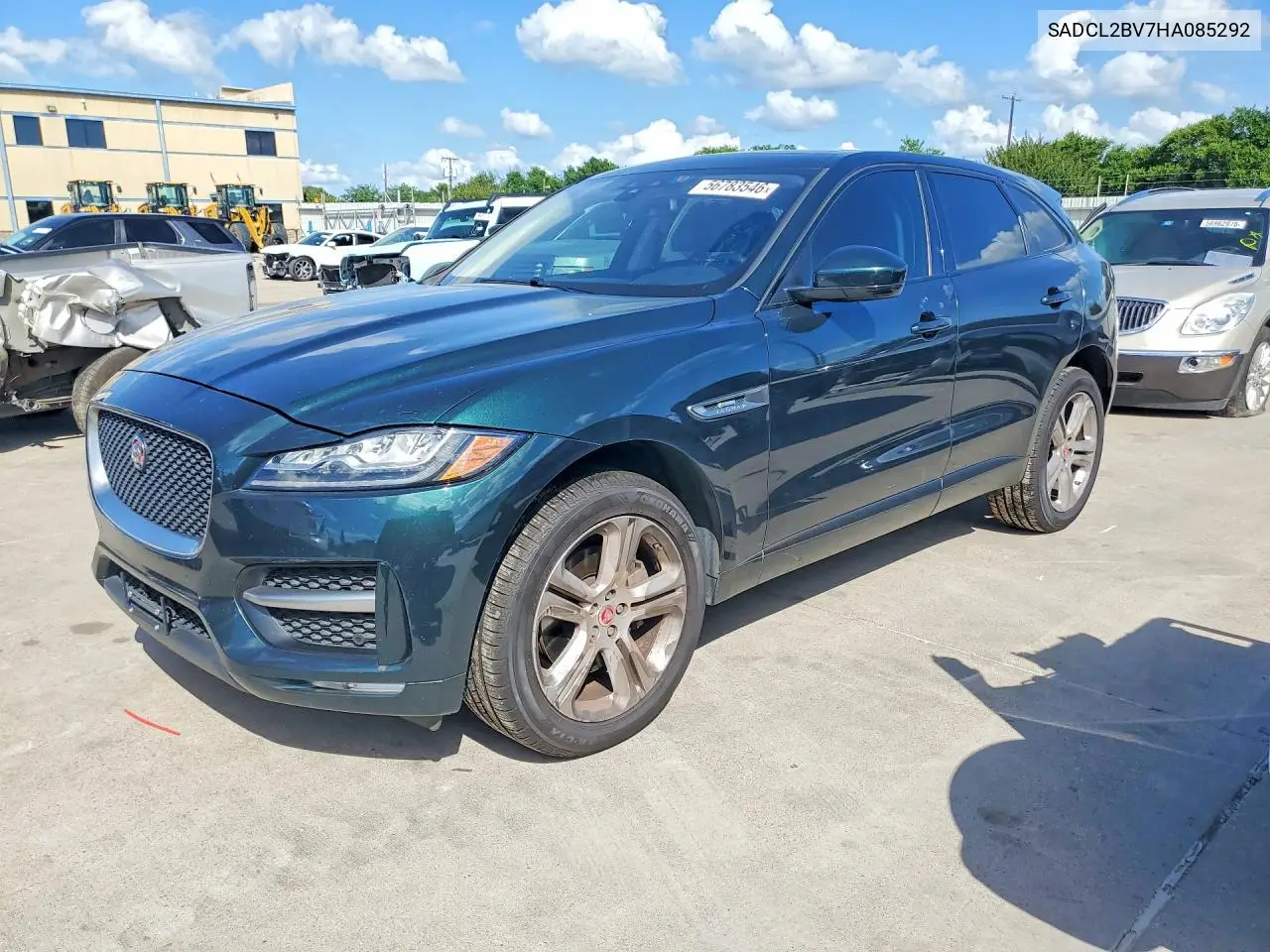 2017 Jaguar F-Pace R - Sport VIN: SADCL2BV7HA085292 Lot: 56783546