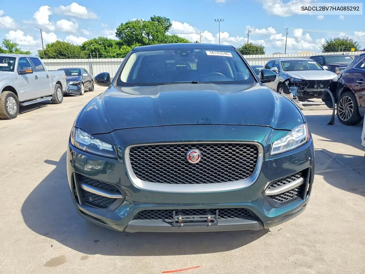 2017 Jaguar F-Pace R - Sport VIN: SADCL2BV7HA085292 Lot: 56783546