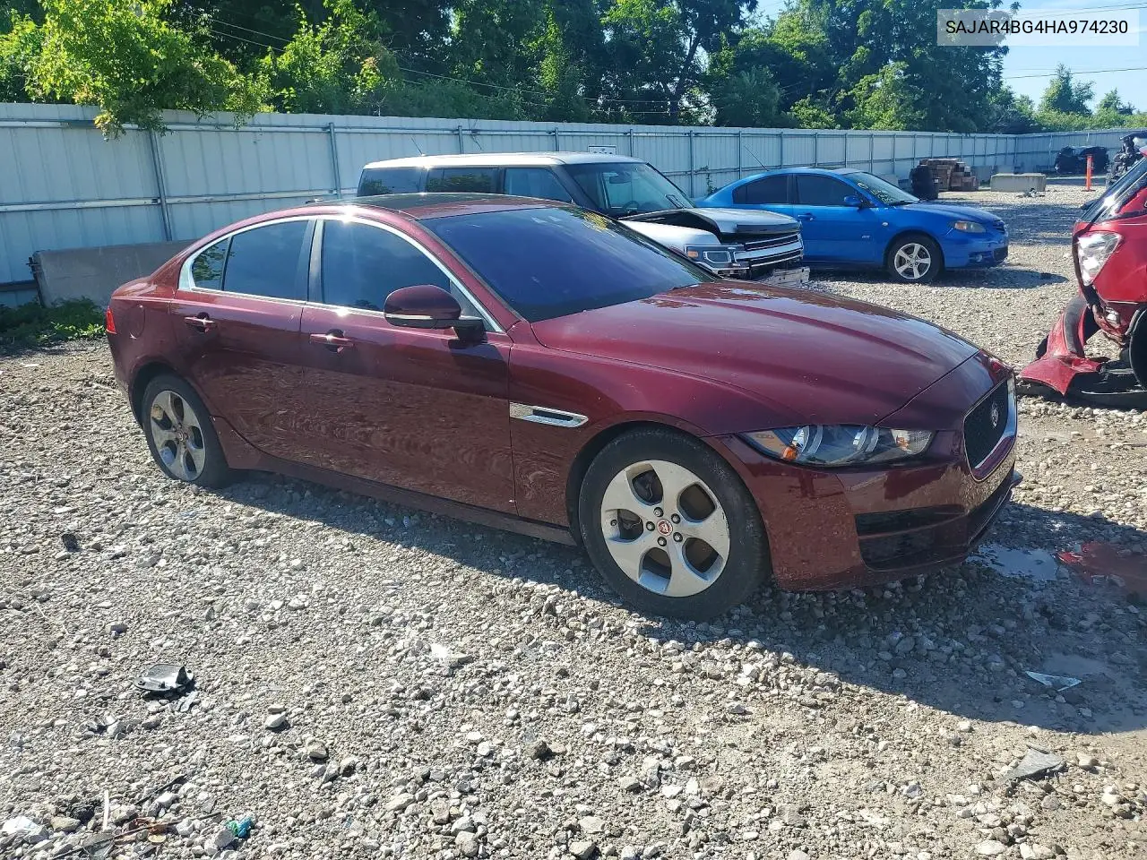2017 Jaguar Xe VIN: SAJAR4BG4HA974230 Lot: 56810646