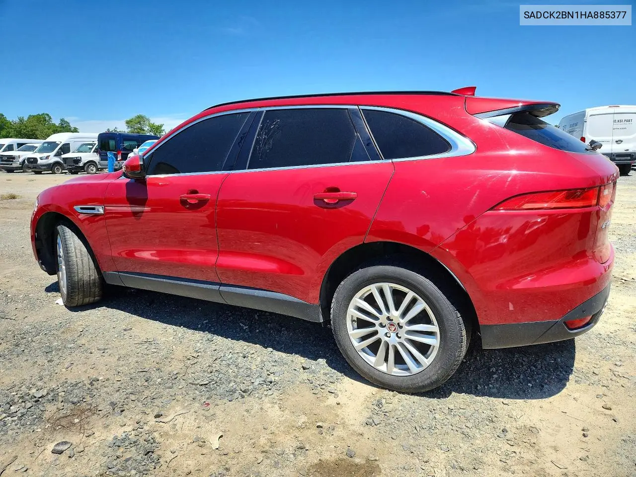 2017 Jaguar F-Pace Prestige VIN: SADCK2BN1HA885377 Lot: 57262676
