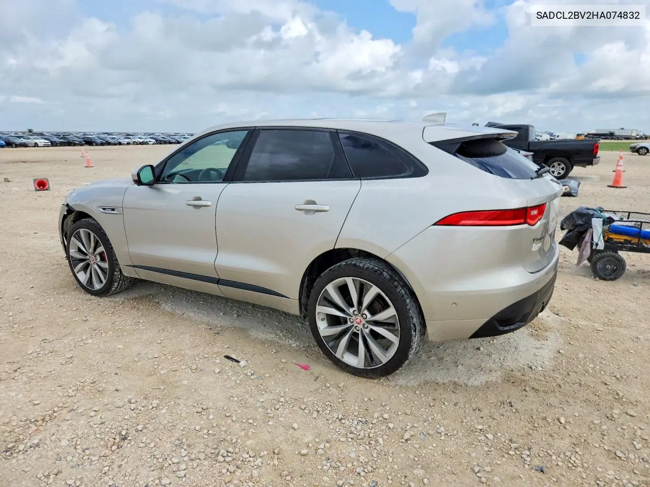 2017 Jaguar F-Pace R - Sport VIN: SADCL2BV2HA074832 Lot: 57396096