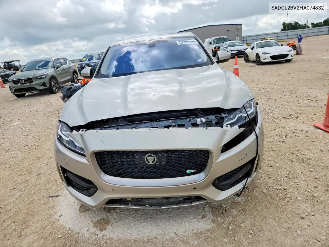 2017 Jaguar F-Pace R - Sport VIN: SADCL2BV2HA074832 Lot: 57396096