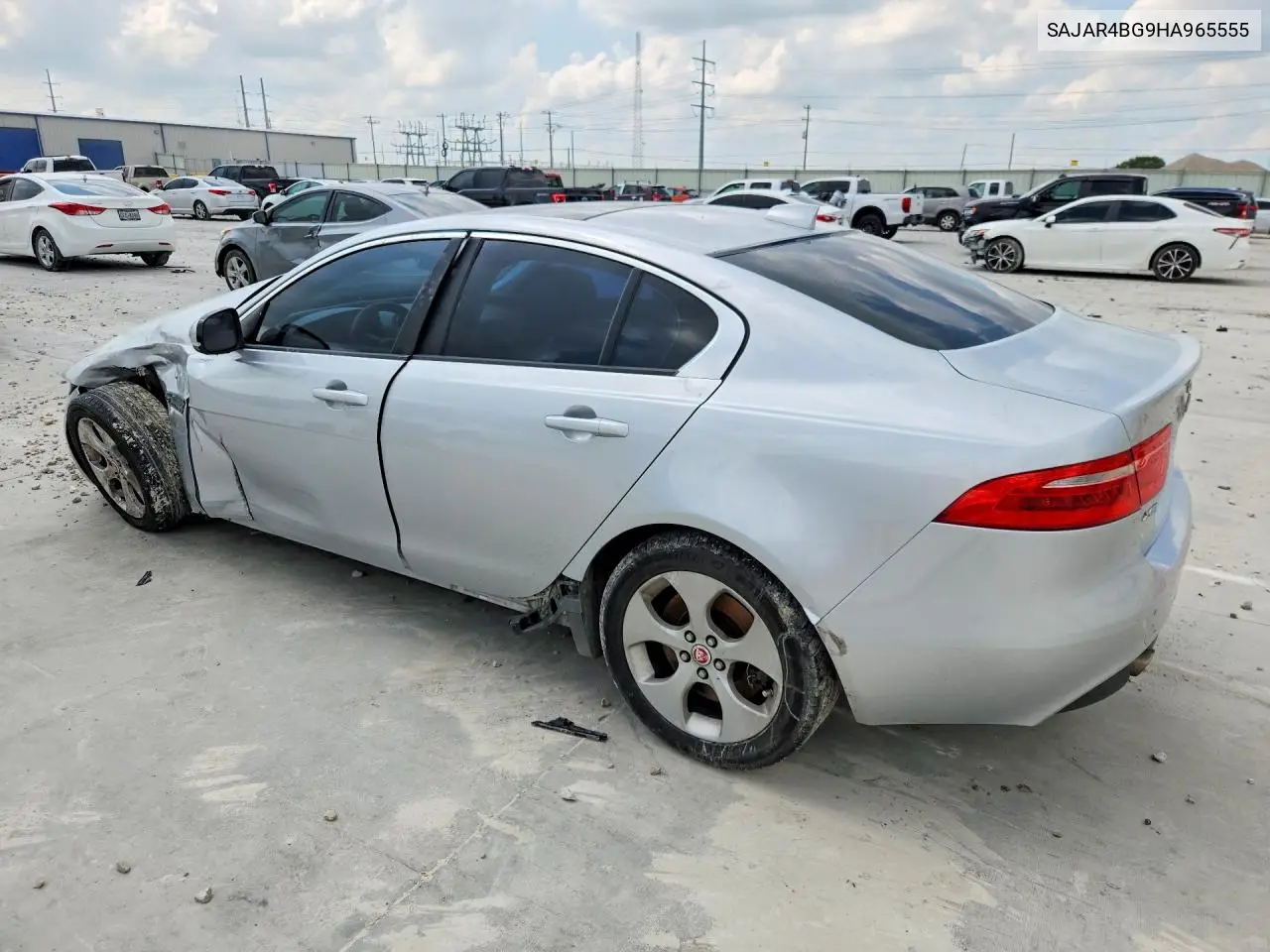 2017 Jaguar Xe VIN: SAJAR4BG9HA965555 Lot: 57840236