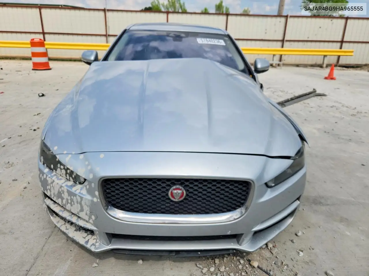 2017 Jaguar Xe VIN: SAJAR4BG9HA965555 Lot: 57840236
