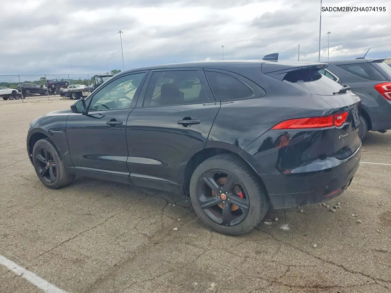 2017 Jaguar F-Pace S VIN: SADCM2BV2HA074195 Lot: 58380816
