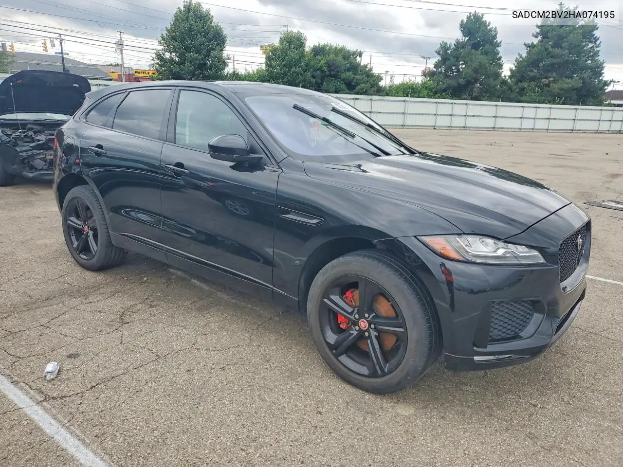 2017 Jaguar F-Pace S VIN: SADCM2BV2HA074195 Lot: 58380816