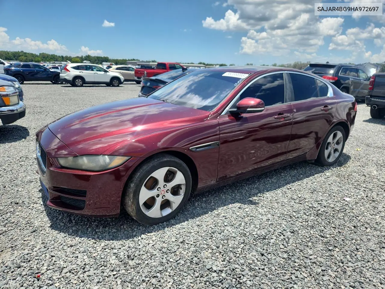 2017 Jaguar Xe VIN: SAJAR4BG9HA972697 Lot: 58399686