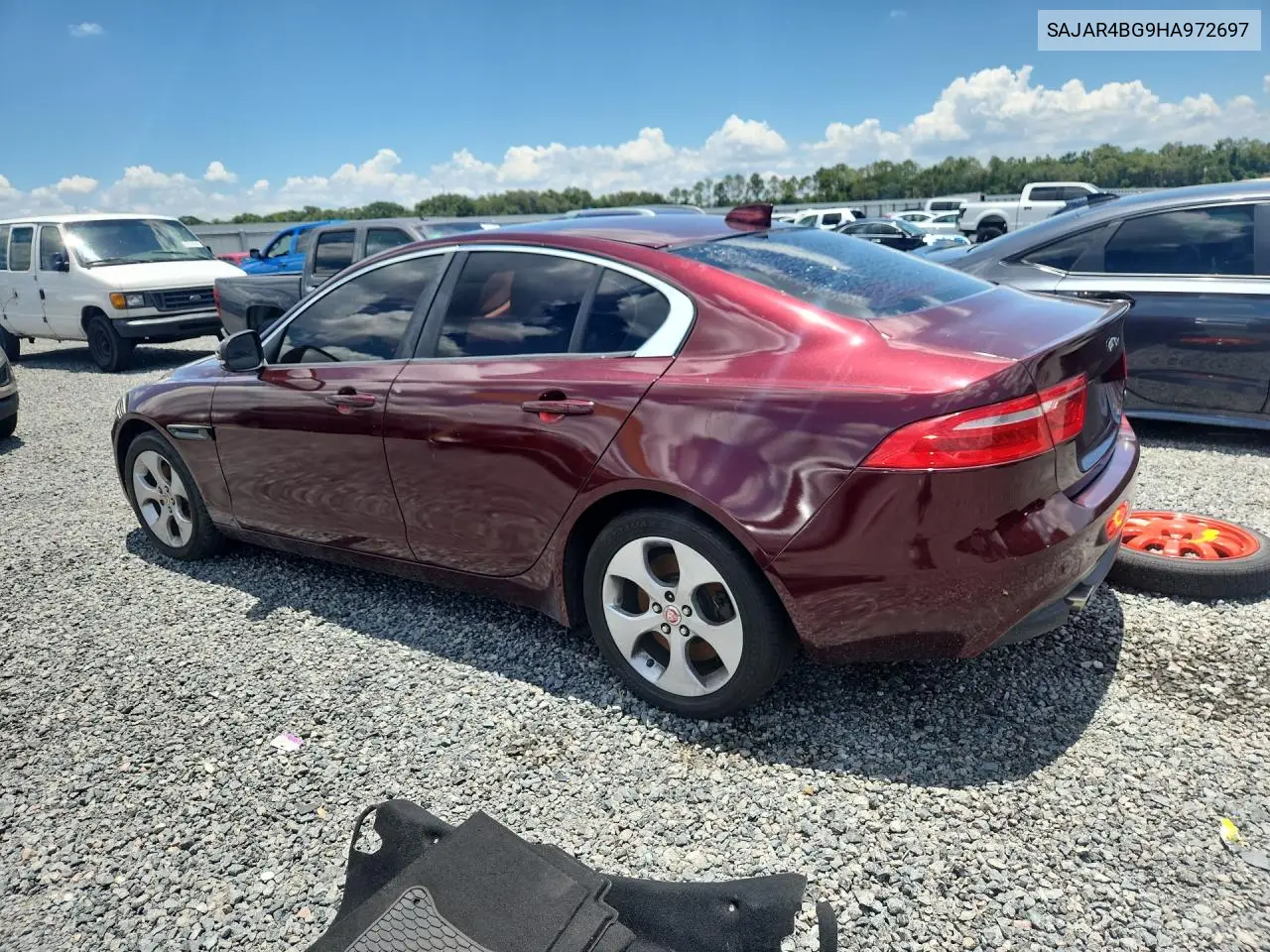 2017 Jaguar Xe VIN: SAJAR4BG9HA972697 Lot: 58399686