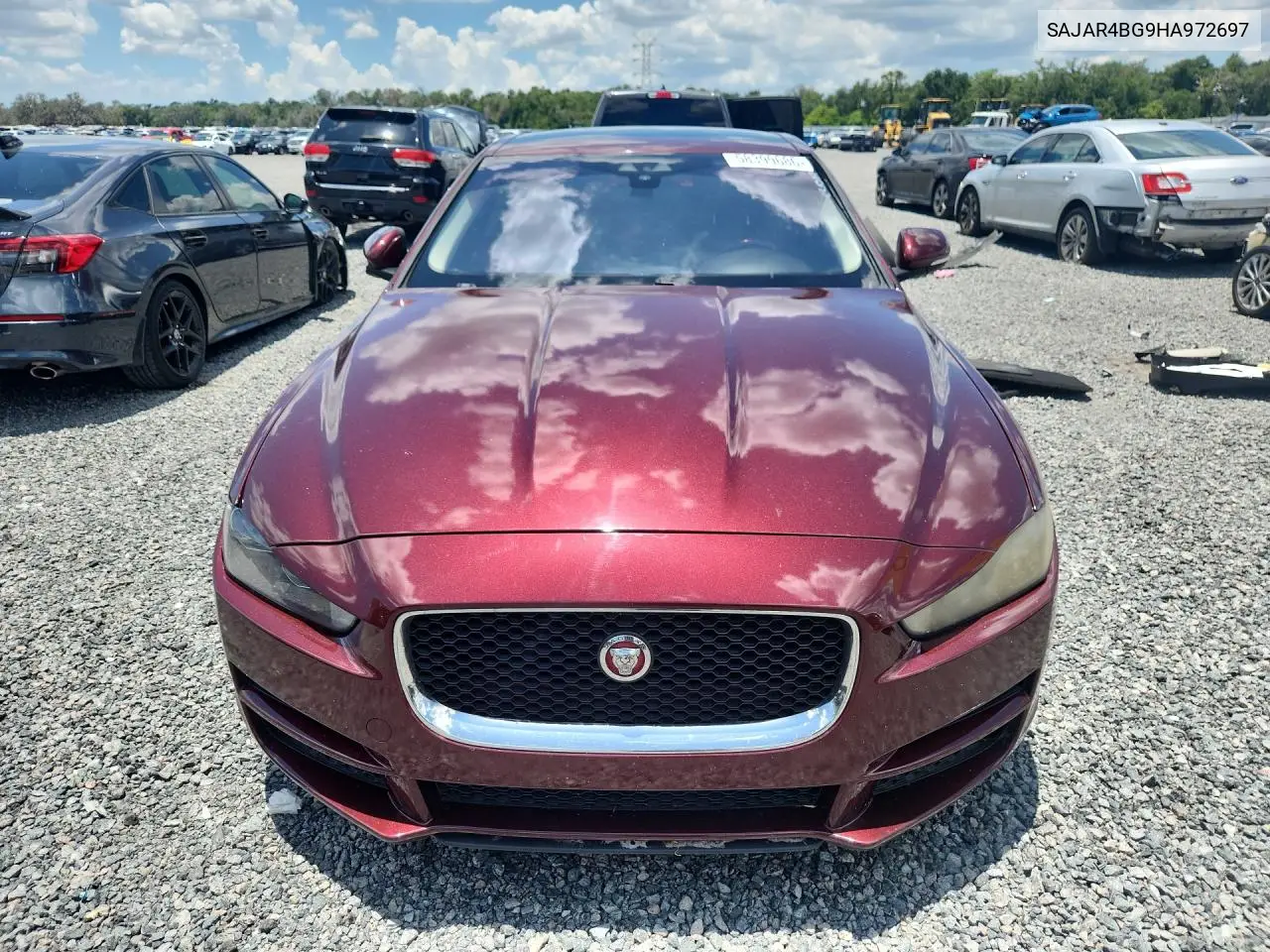 2017 Jaguar Xe VIN: SAJAR4BG9HA972697 Lot: 58399686
