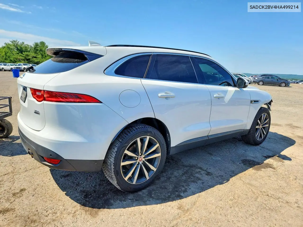 2017 Jaguar F-Pace Prestige VIN: SADCK2BV4HA499214 Lot: 58521376