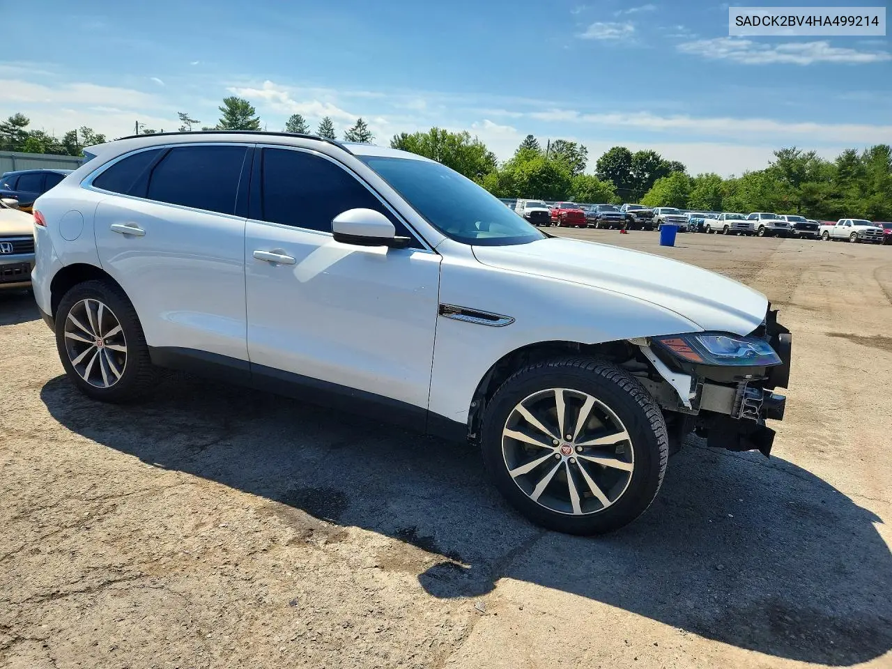 2017 Jaguar F-Pace Prestige VIN: SADCK2BV4HA499214 Lot: 58521376