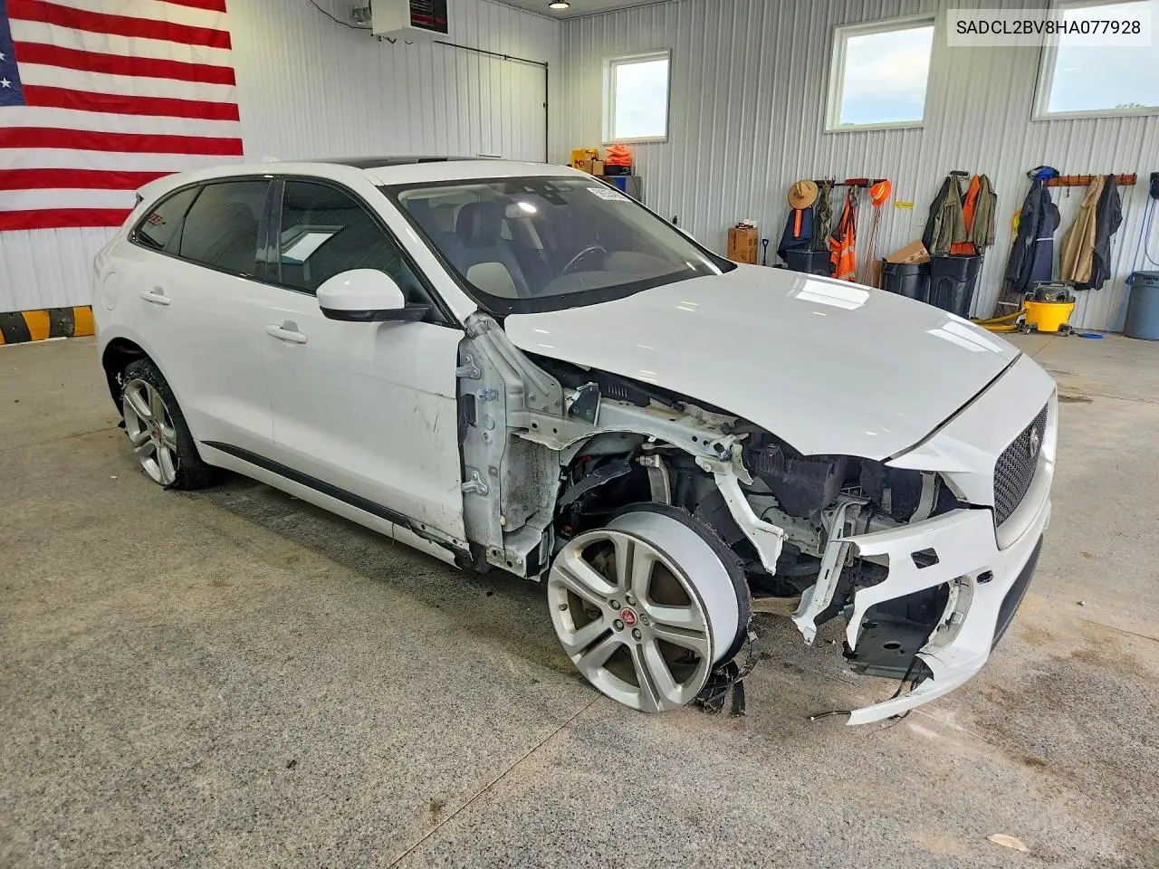 2017 Jaguar F-Pace R - Sport VIN: SADCL2BV8HA077928 Lot: 58935426