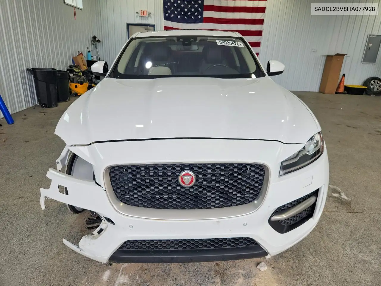 2017 Jaguar F-Pace R - Sport VIN: SADCL2BV8HA077928 Lot: 58935426