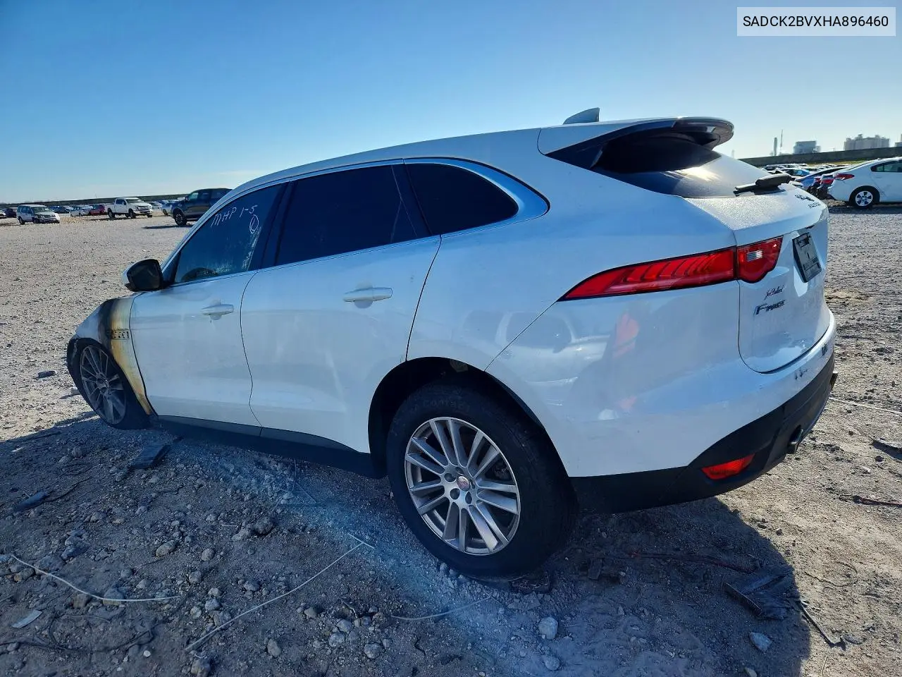 2017 Jagu F-Pace Pre VIN: SADCK2BVXHA896460 Lot: 79298455