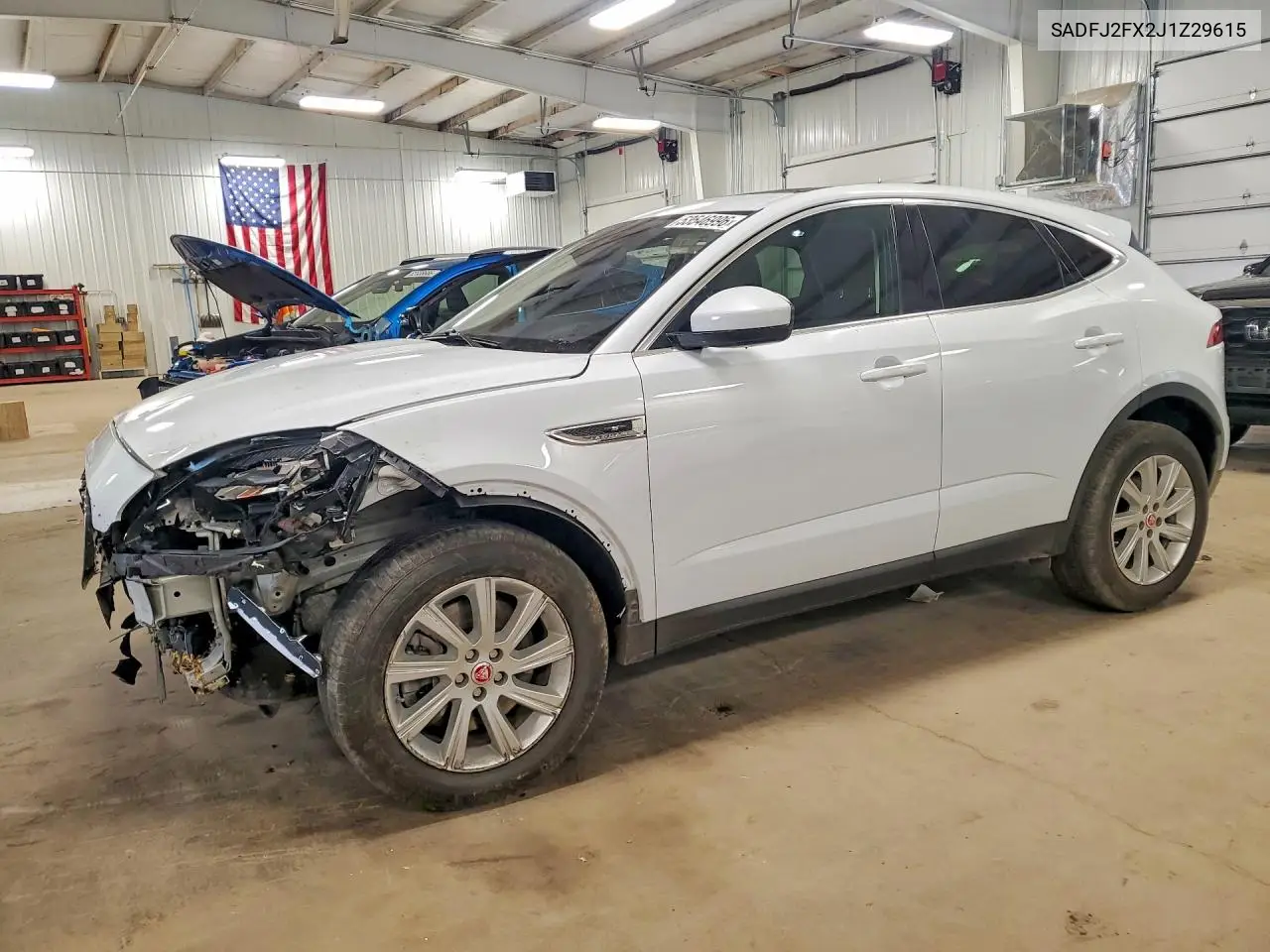 2018 Jaguar E-Pace S VIN: SADFJ2FX2J1Z29615 Lot: 53546996
