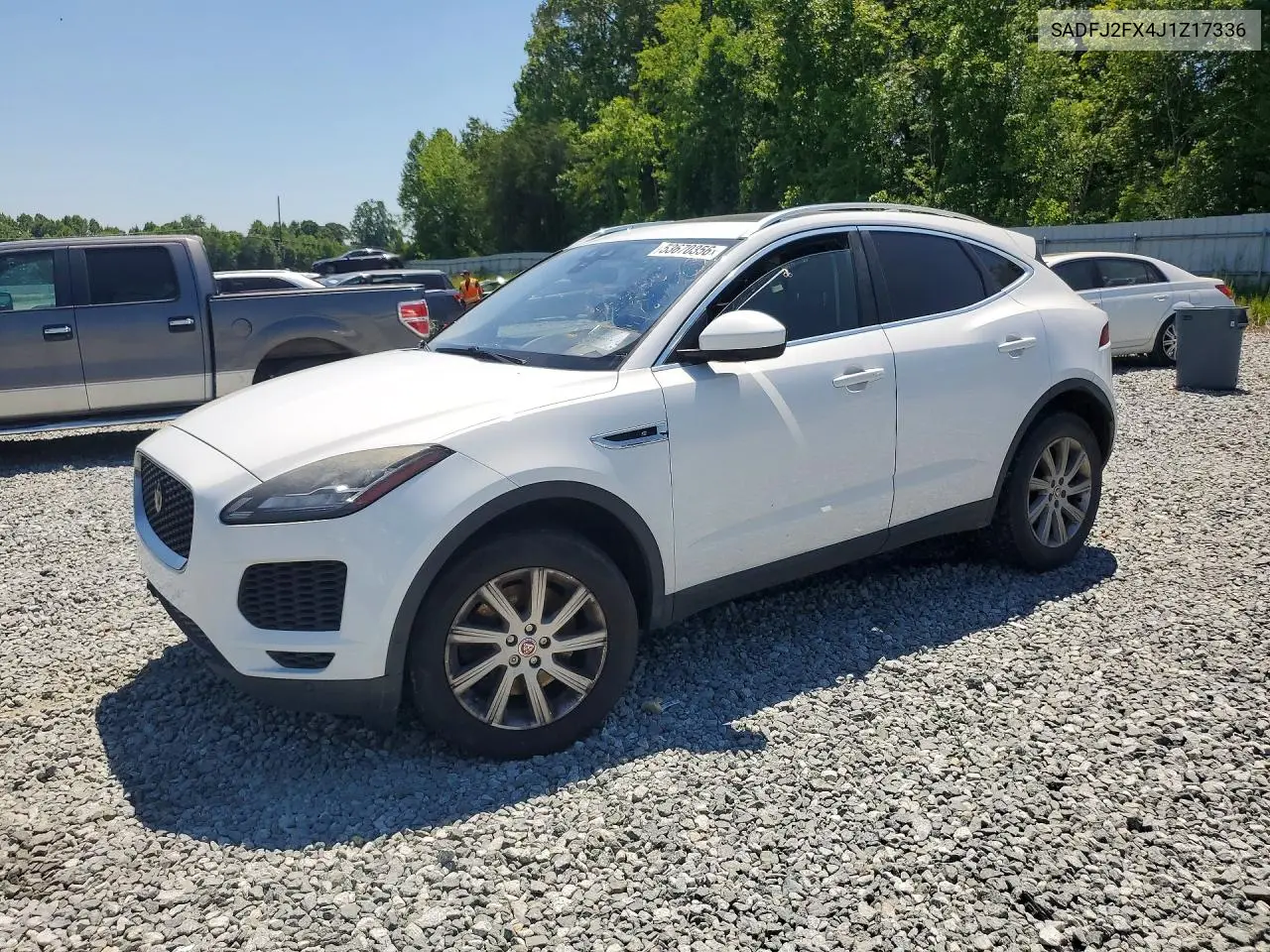 2018 Jaguar E-Pace S VIN: SADFJ2FX4J1Z17336 Lot: 53670356