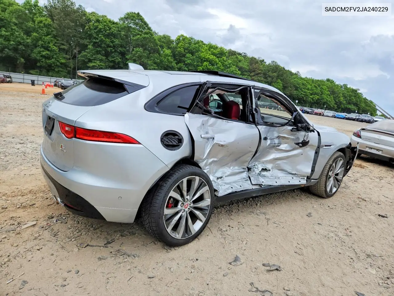 2018 Jaguar F-Pace S VIN: SADCM2FV2JA240229 Lot: 54439236