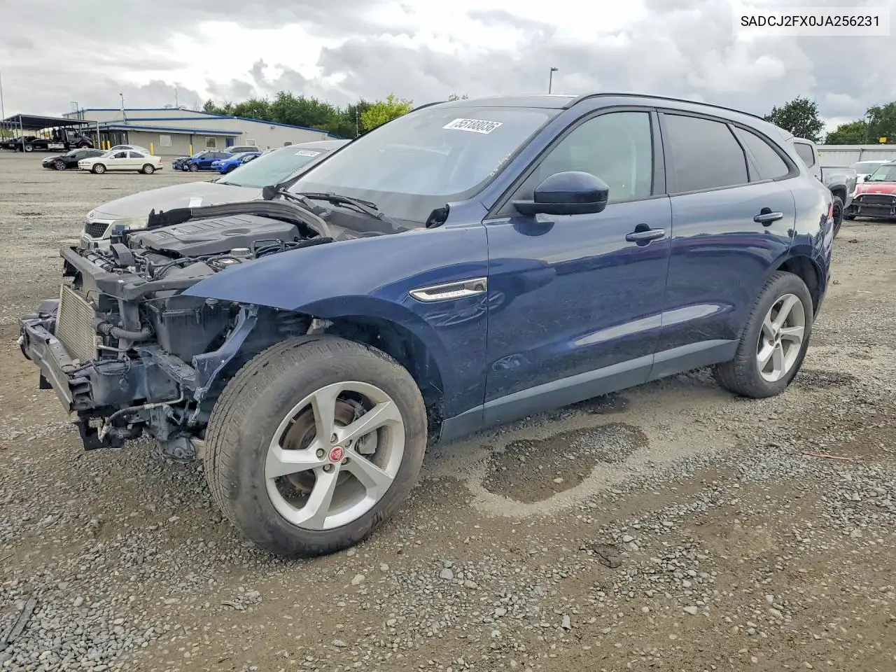 2018 Jaguar F-Pace Premium VIN: SADCJ2FX0JA256231 Lot: 55188036