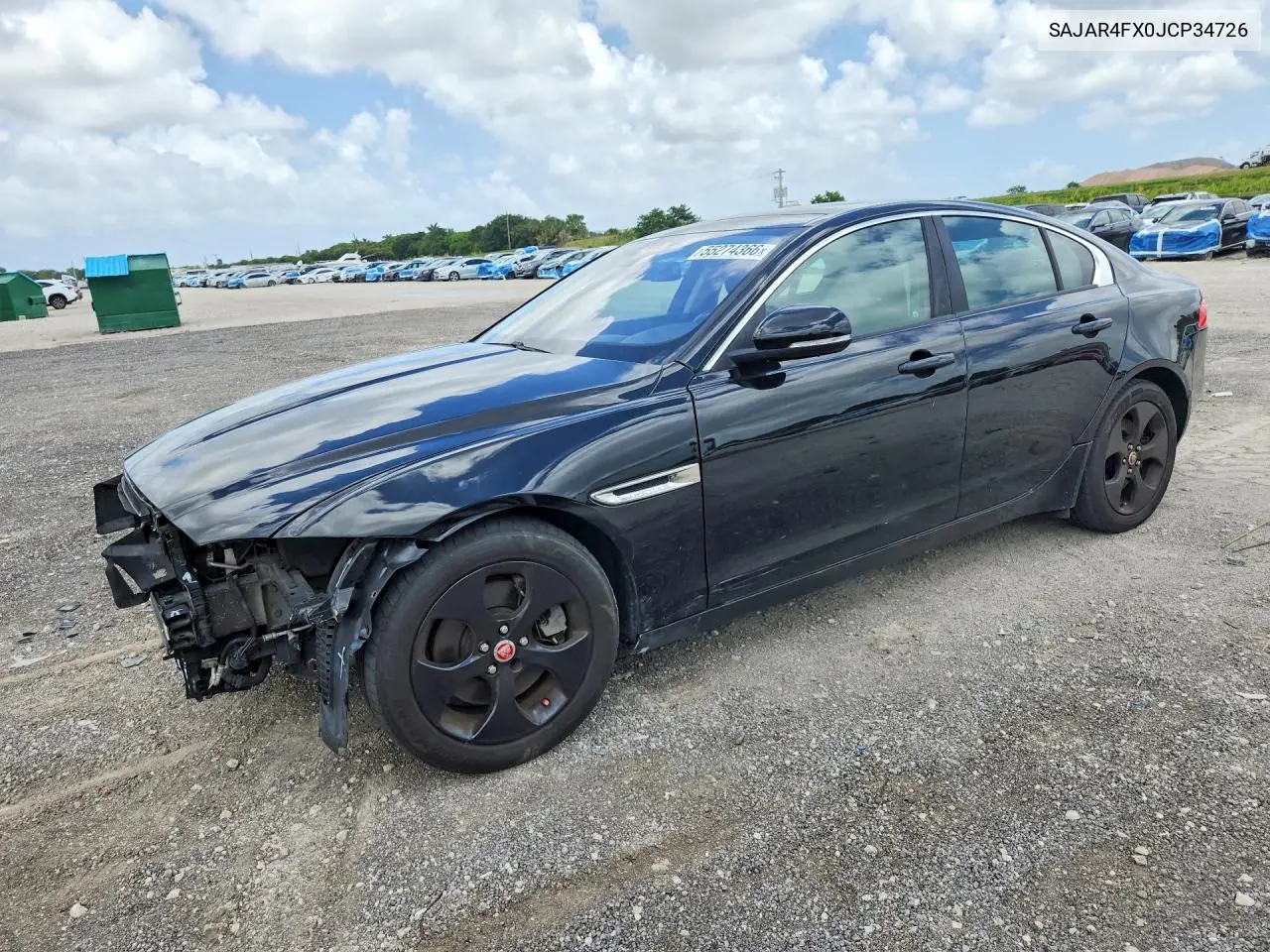 2018 Jaguar Xe VIN: SAJAR4FX0JCP34726 Lot: 55274366
