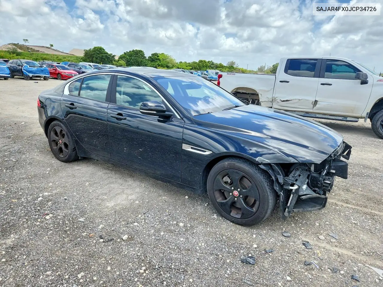 2018 Jaguar Xe VIN: SAJAR4FX0JCP34726 Lot: 55274366