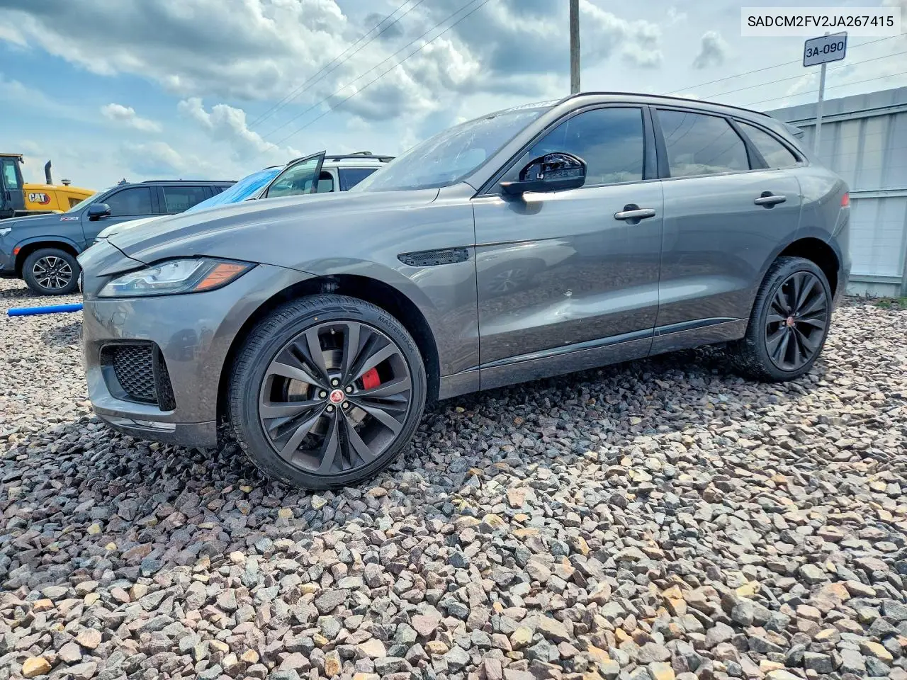 2018 Jaguar F-Pace S VIN: SADCM2FV2JA267415 Lot: 55690276