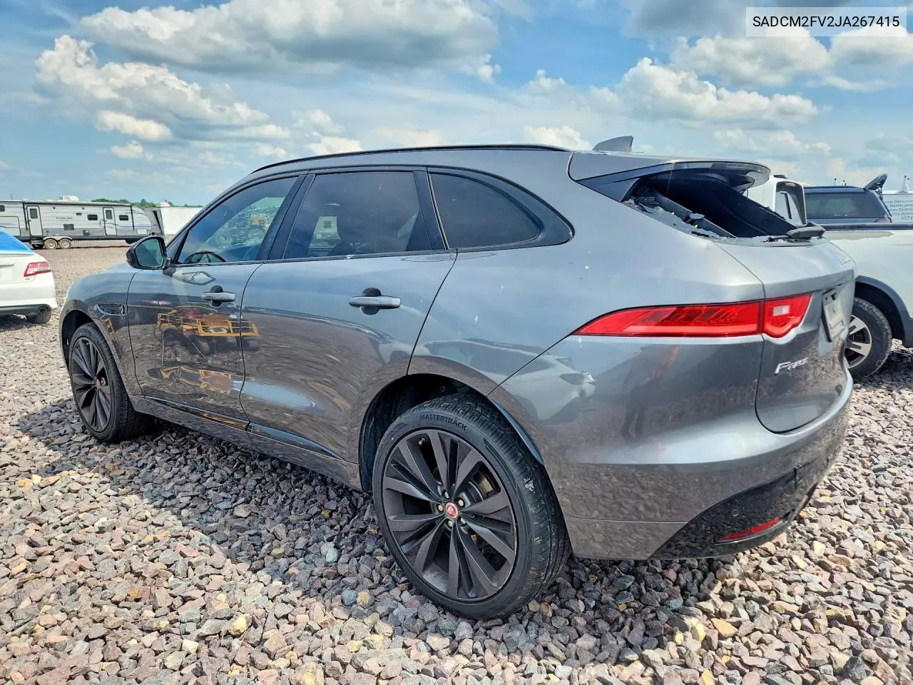2018 Jaguar F-Pace S VIN: SADCM2FV2JA267415 Lot: 55690276